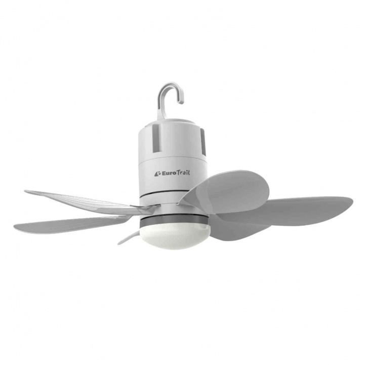 Rechargeable Fan With Light in the group Caravan & Motorhome / Heat, Cold & Ventilation / Fans & Stoves at Campingvaruhuset i Norden AB (82790)