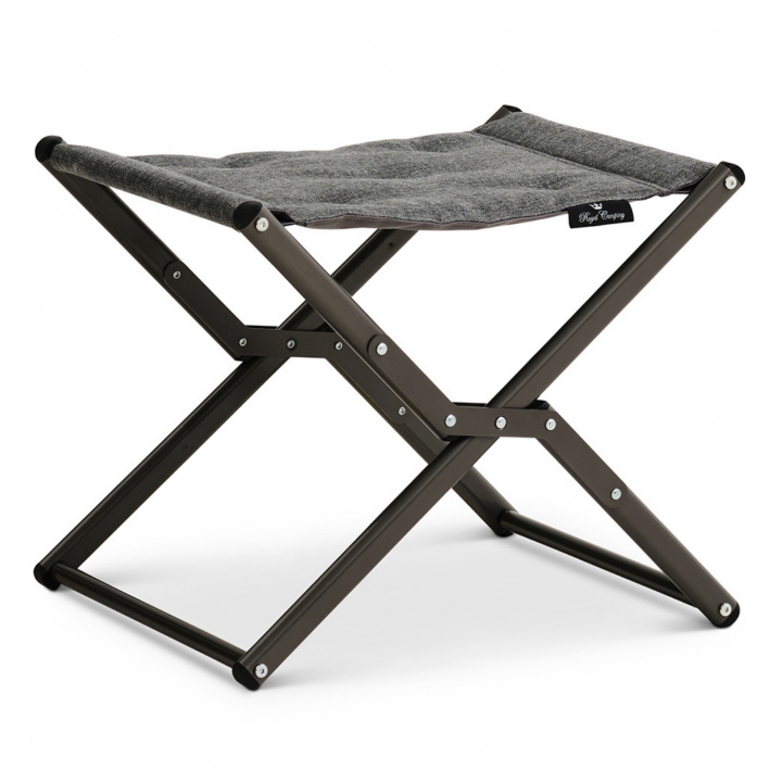 Royal Camping Stool Castillo Grey in the group Camping furniture / Camping chairs / Folding chairs at Campingvaruhuset i Norden AB (82797)