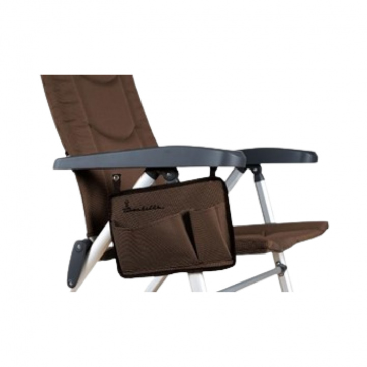 Isabella Side Pocket for Chair Brown in the group Camping furniture / Camping chairs / Accessories camping chairs at Campingvaruhuset i Norden AB (82820)