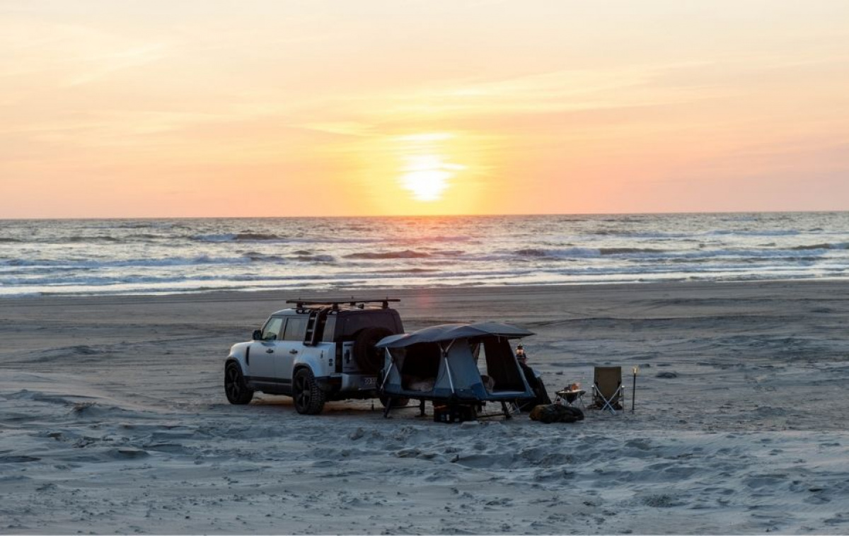 Thule Outset Trailer Hitch Mounted Car Tent in the group Awning & Canopies / Other Tents & Camping Tents at Campmarket (82893)