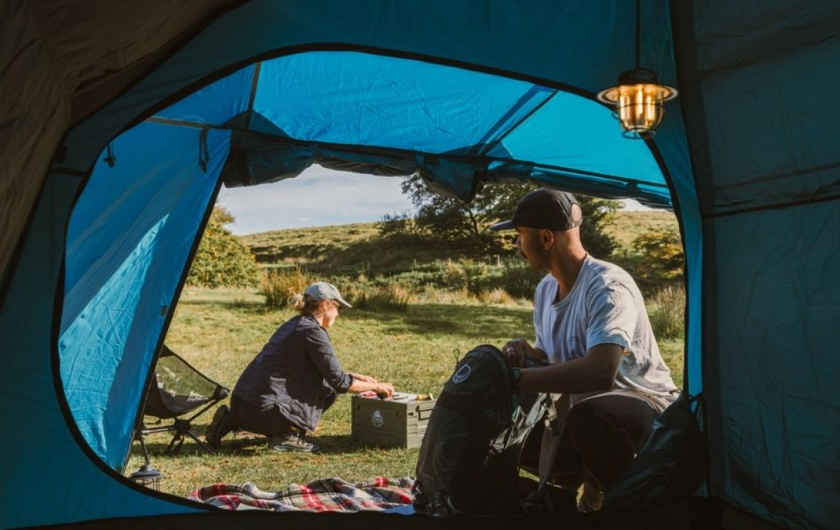 Kampa Mossborn 02 Aegean in the group Outdoor / Camping tent at Campingvaruhuset i Norden AB (82941)