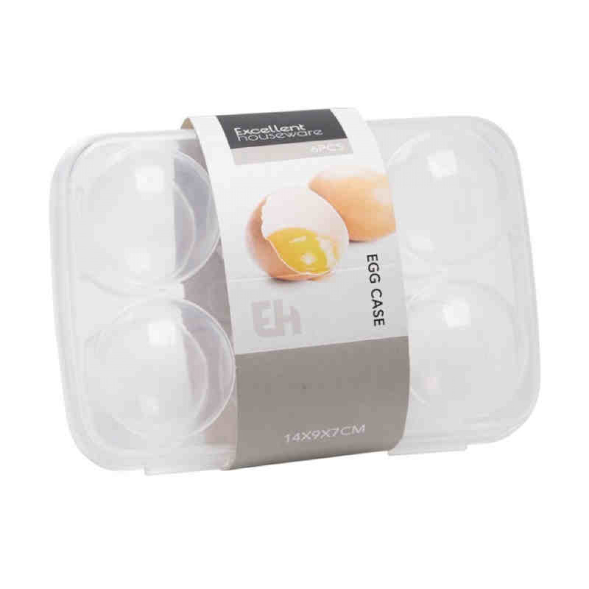 Egg container 6-eggs in the group Household & Kitchen / Kitchen accessories / Food & Pantry Storage at Campingvaruhuset i Norden AB (83023)