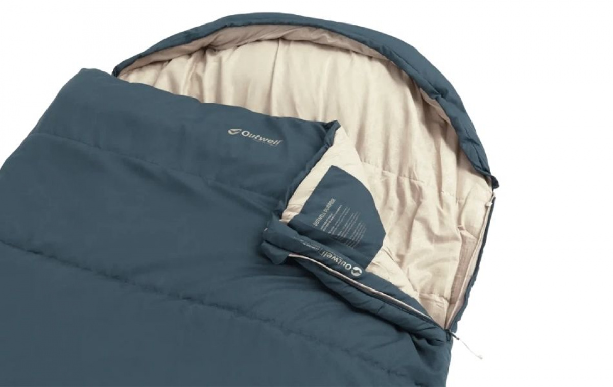 Outwell Sleeping Bag Campion Lux XL Blue in the group Outdoor / Sleeping Equipment at Campingvaruhuset i Norden AB (83112)