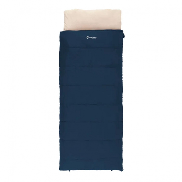 Outwell Sleeping Bag Contour Lux Deep Blue in the group Outdoor / Sleeping Equipment at Campingvaruhuset i Norden AB (83113)