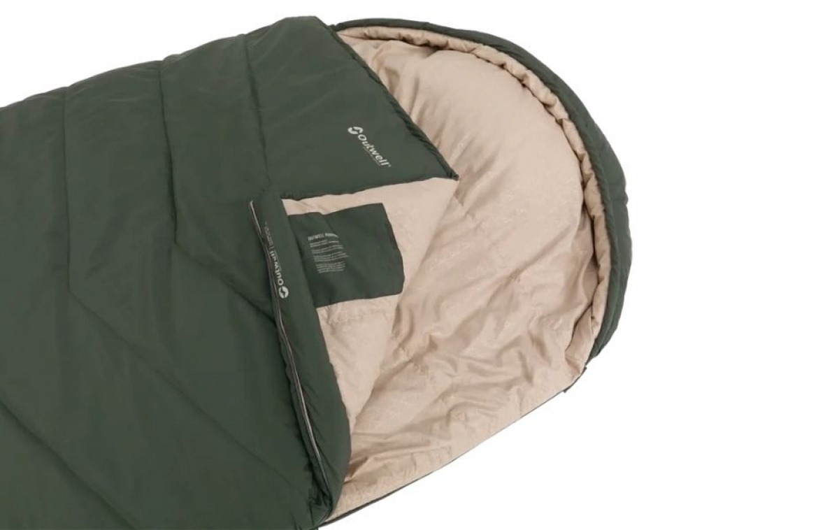 Outwell Sleeping Bag Caldera Lux XL Green in the group Outdoor / Sleeping Equipment at Campingvaruhuset i Norden AB (83116)