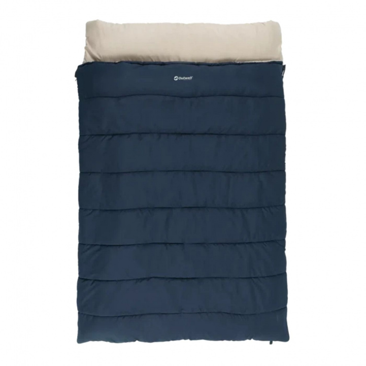 Outwell Sleeping Bag Contour Lux Double Deep Blue in the group Outdoor / Sleeping Equipment at Campingvaruhuset i Norden AB (83119)