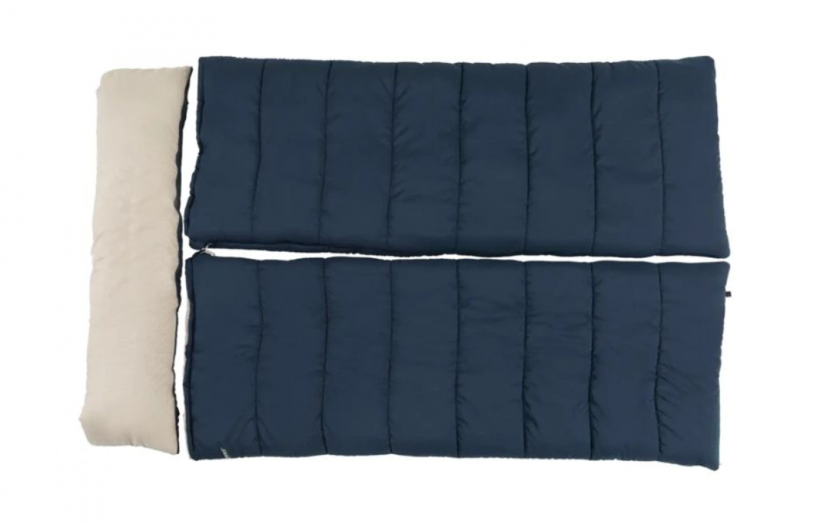 Outwell Sleeping Bag Contour Lux Double Deep Blue in the group Outdoor / Sleeping Equipment at Campingvaruhuset i Norden AB (83119)