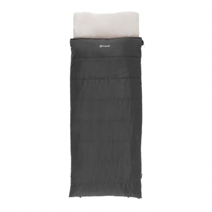 Outwell Sleeping Bag Contour Prime Dark Grey in the group Outdoor / Sleeping Equipment at Campingvaruhuset i Norden AB (83125)