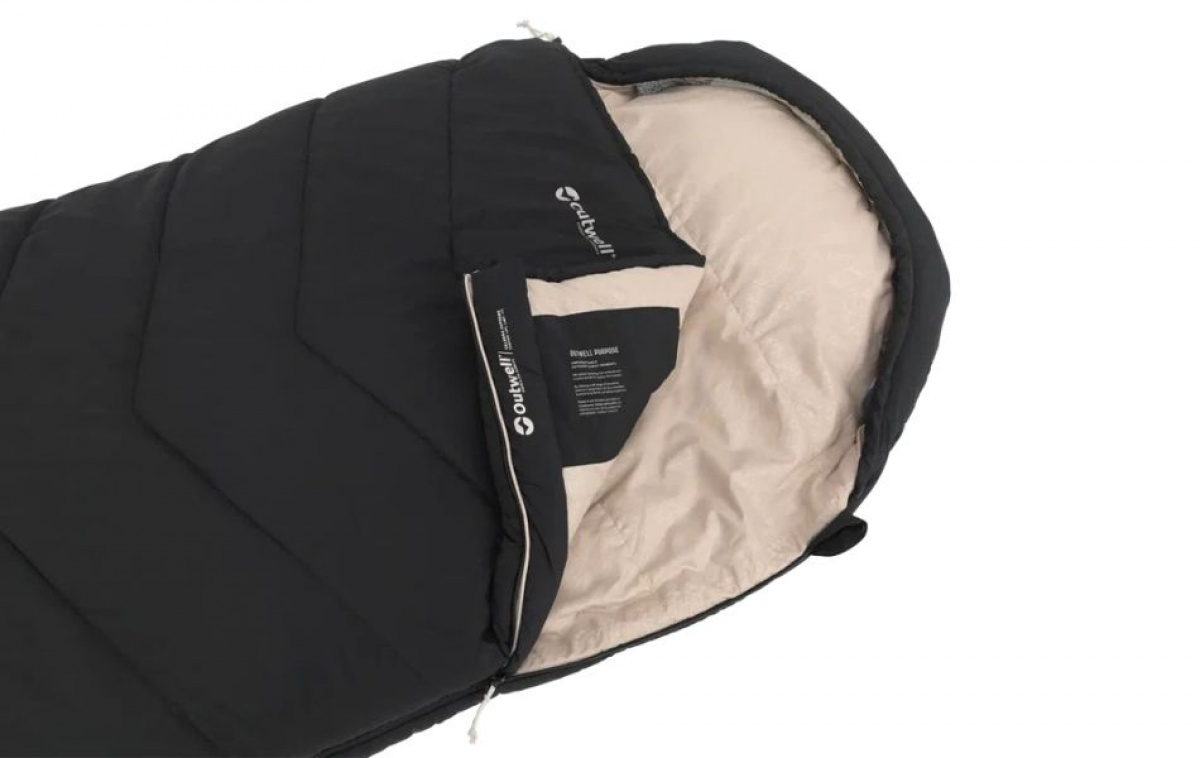 Outwell Sleeping Bag Caldera Supreme Black in the group Outdoor / Sleeping Equipment at Campmarket (83128)