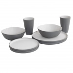 Outwell Dinner Set 8 Pieces Gala Grey Mist