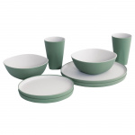 Outwell Dinner Set 8 Pieces Gala Shadow Green