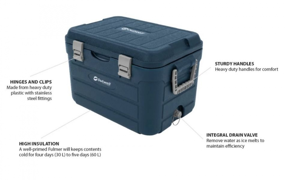 Outwell Cool Box Fulmar 30 L in the group Caravan & Motorhome / Heat, Cold & Ventilation / Refrigerators & Coolers / Coolers at Campmarket (83158)