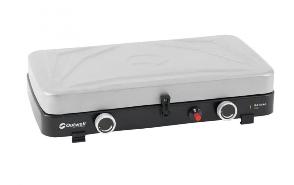 Outwell Gas Stove Katmai Duo in the group Outdoor / Camping kitchen & Cooking utensils at Campingvaruhuset i Norden AB (83170)