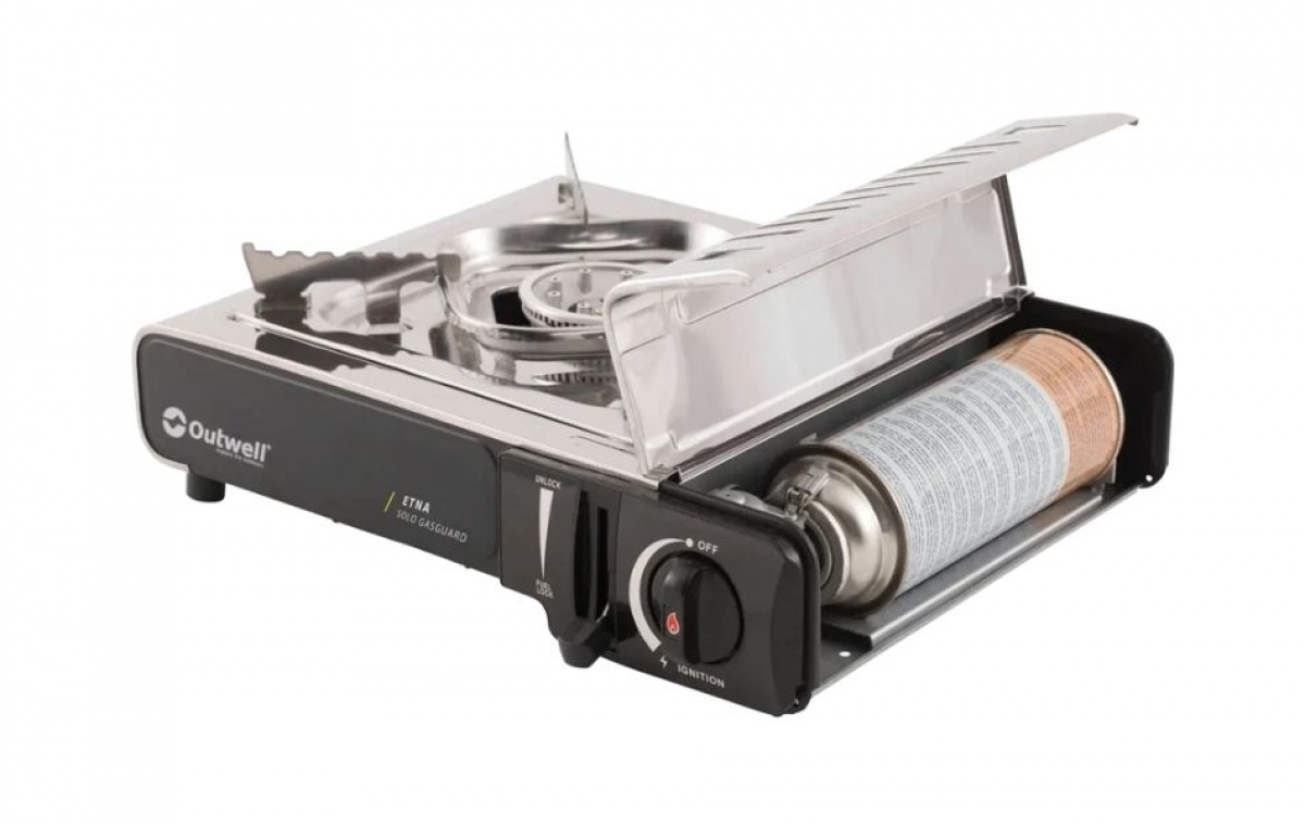 Outwell Gas Stove Etna Solo Gasguard in the group Outdoor / Camping kitchen & Cooking utensils at Campingvaruhuset i Norden AB (83171)