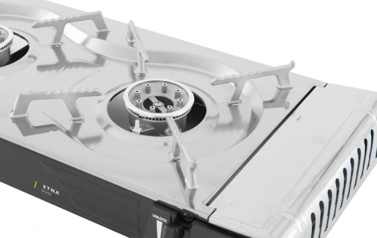 Outwell Gas Stove Etna Duo in the group Outdoor / Camping kitchen & Cooking utensils at Campingvaruhuset i Norden AB (83175)