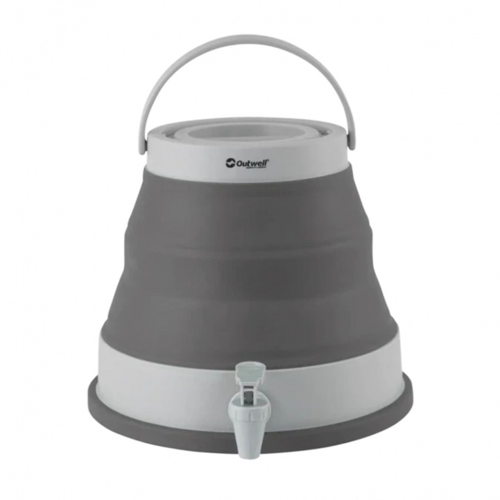 Outwell Water Carrier Foldable 6 L Grey Mist in the group Water & Sanitation / Water / Water container / Collapsible water containers at Campmarket (83180)