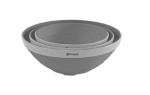 Outwell Bowl Set Foldable Grey Mist
