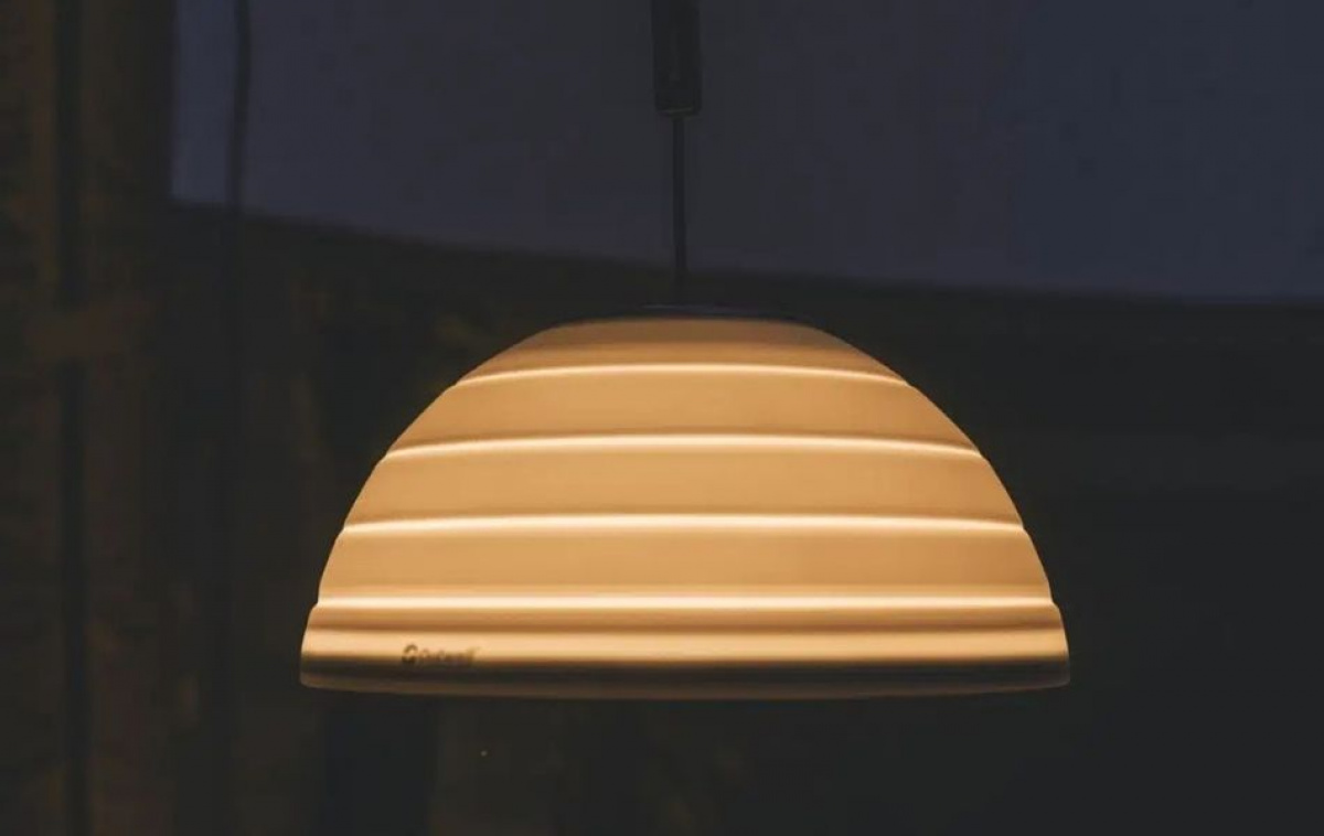 Outwell Hanging Lamp Foldable Pollux Lux Cream White in the group Caravan & Motorhome / Electronics / Interior Lighting / Ceiling lamps at Campmarket (83186)