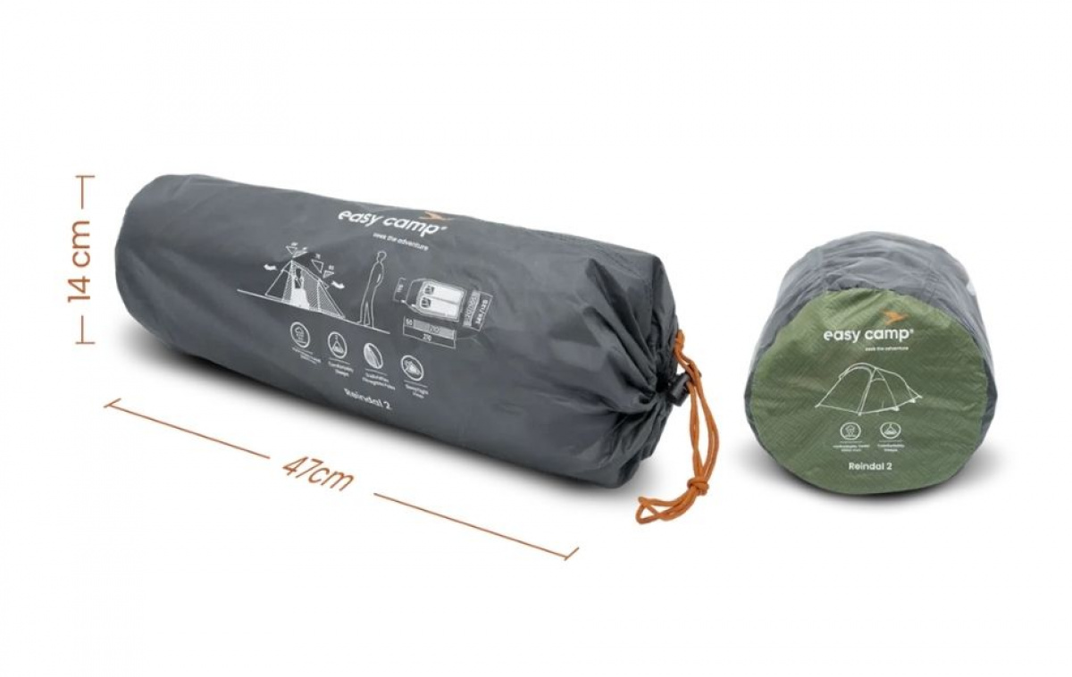 Easy Camp Reindal 2 in the group Outdoor / Camping tent at Campingvaruhuset i Norden AB (83194)