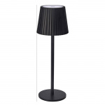Table Lamp Black Rechargeable