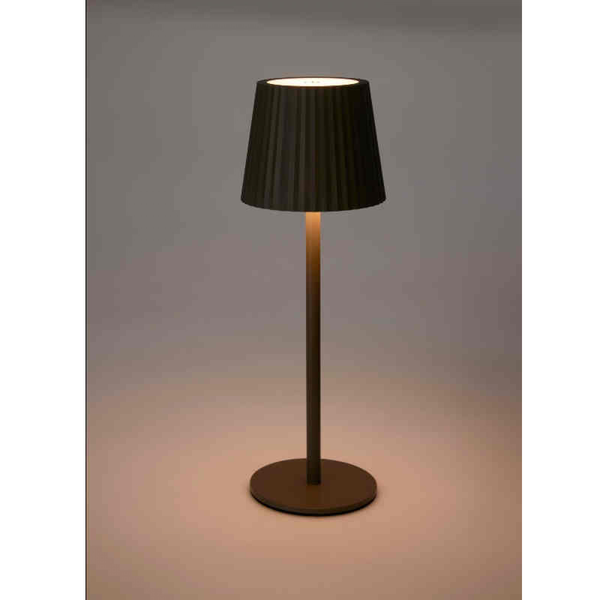Table Lamp Gray-Brown Rechargeable in the group Home & Interior at Campingvaruhuset i Norden AB (83228)