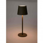 Table Lamp Gray-Brown Rechargeable