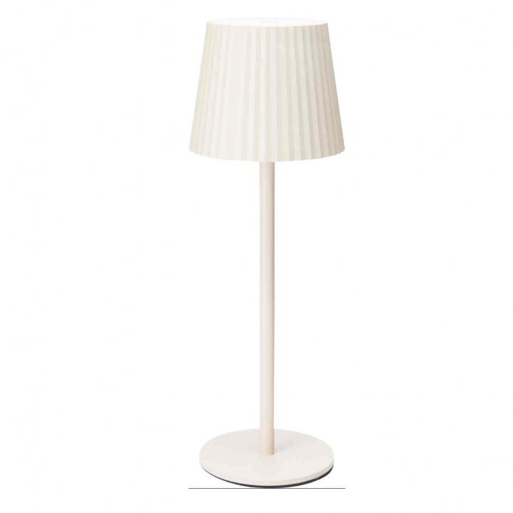 Table Lamp Cream Rechargeable in the group Home & Interior / Lighting & Lanterns at Campmarket (83229)