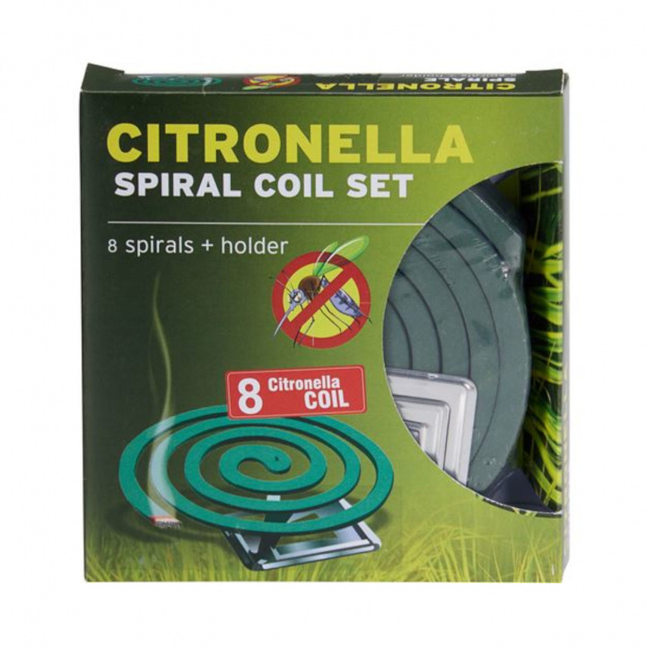 Citronella Mosquito Spiral 8pcs in the group Water & Sanitation / Pest control at Campmarket (83250)