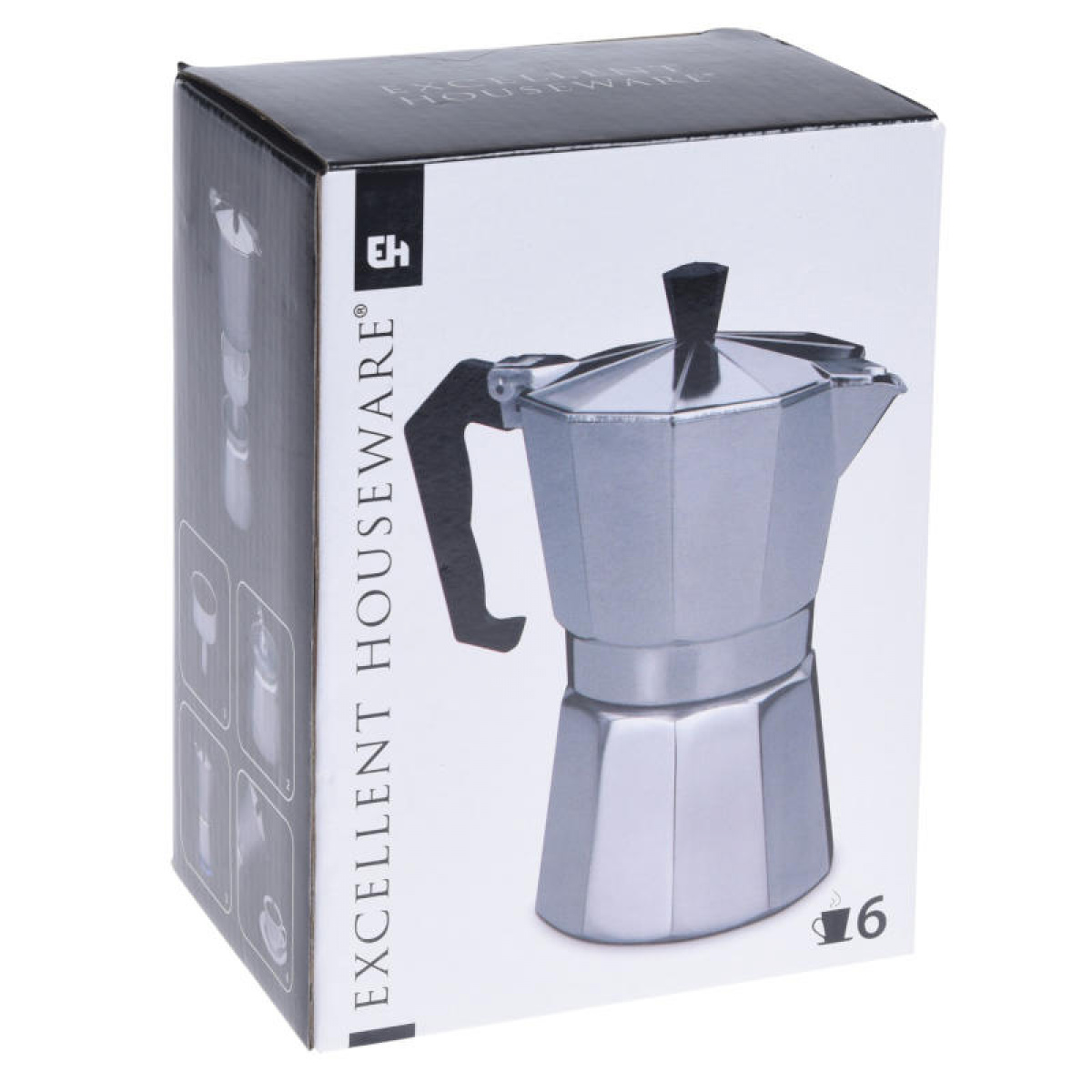 Espresso Brewer 330ml in the group Household & Kitchen / Kitchen appliances / Coffee/water kettle at Campingvaruhuset i Norden AB (83279)