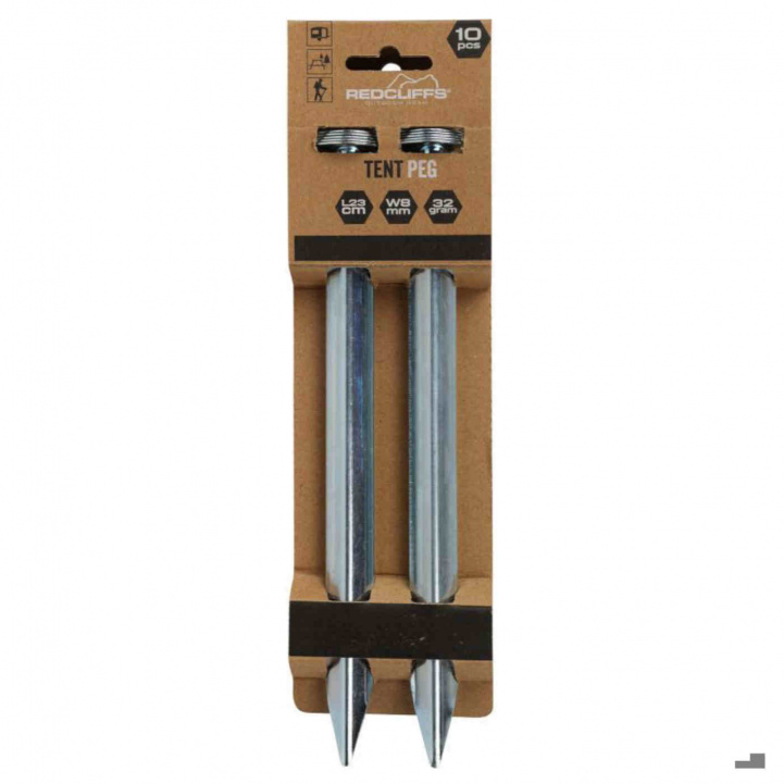 Tent Pegs 23cm 10-Pack in the group Awning & Canopies / Accessories-Parts / Awning accessories at Campingvaruhuset i Norden AB (83292)