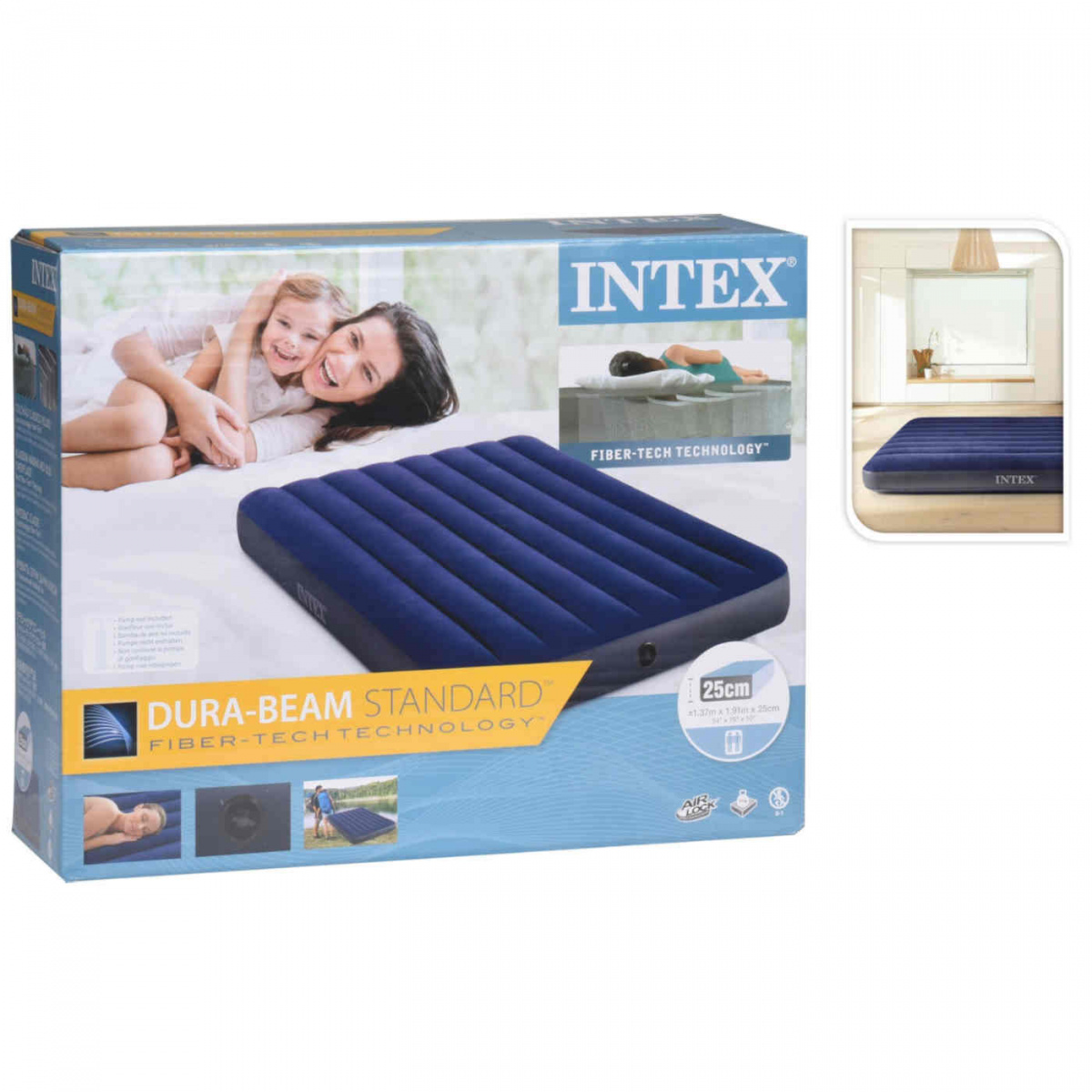 Intex Air Mattress 191x137cm in the group Outdoor / Sleeping Equipment at Campingvaruhuset i Norden AB (83330)
