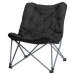 Camping Chair Black with Padding