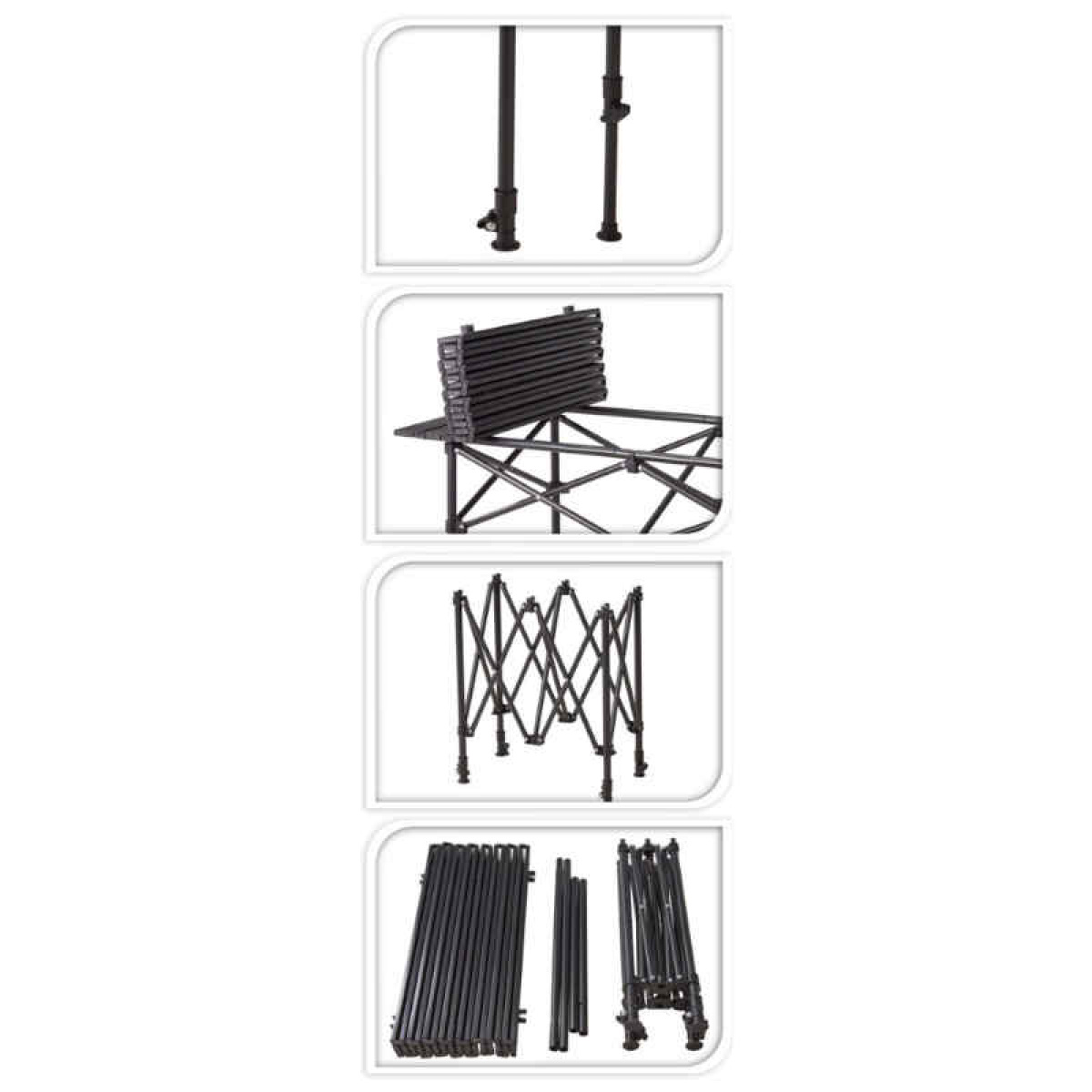 Camping Table 95x55cm Height 50-80cm in the group Camping furniture / Camping table at Campmarket (83366)