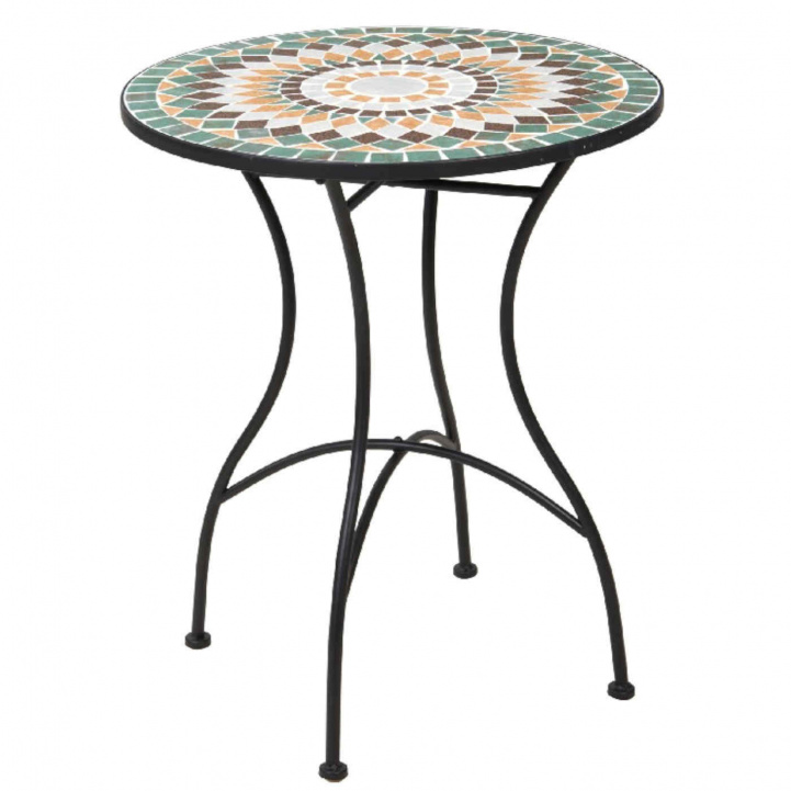 Mosaic Table Round in the group Camping furniture / Camping table at Campmarket (83367)