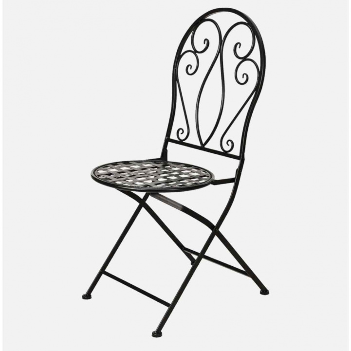 Bistro Chair Black in the group Camping furniture / Camping chairs / Other Chairs at Campingvaruhuset i Norden AB (83368)
