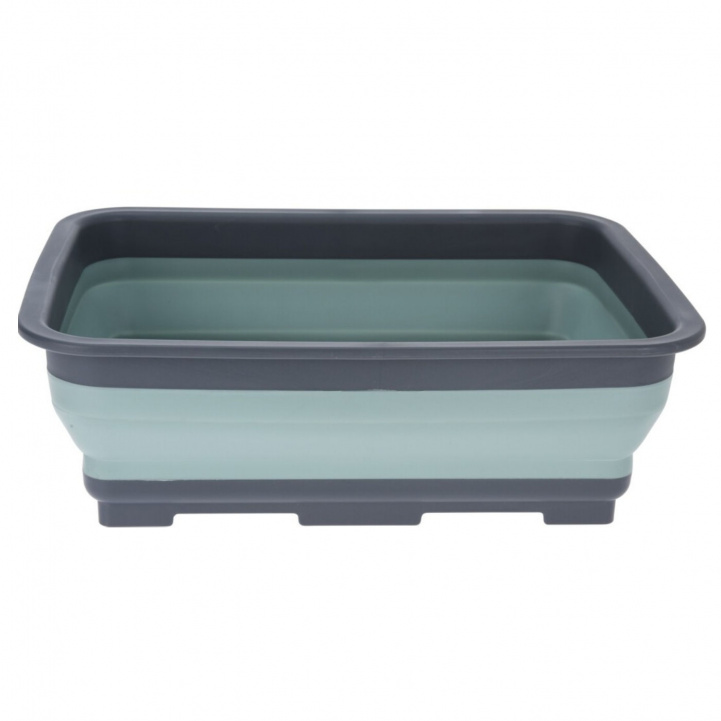 Collapsible Wash Basin Silicone 37x27cm in the group Household & Kitchen / Laundry, Cleaning & Dishes / Dish basins at Campingvaruhuset i Norden AB (83429)