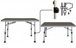 Camping Table 115×70 Halvard Foldable