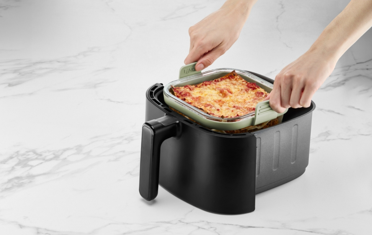 Air Fryer Square Glass Dish in the group Household & Kitchen / Kitchen accessories / Food & Pantry Storage at Campingvaruhuset i Norden AB (83545)