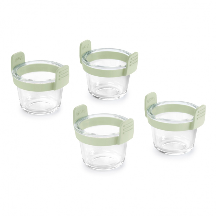 Air Fryer Mini Glass Dishes 4-pack in the group Household & Kitchen / Kitchen accessories / Food & Pantry Storage at Campingvaruhuset i Norden AB (83547)