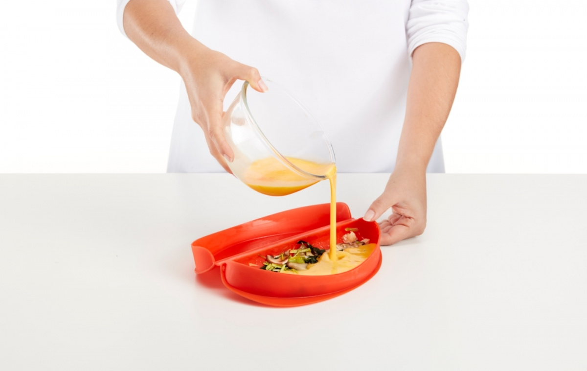 Microwave Omelette Dish in the group Household & Kitchen / Kitchen accessories at Campmarket (83552)