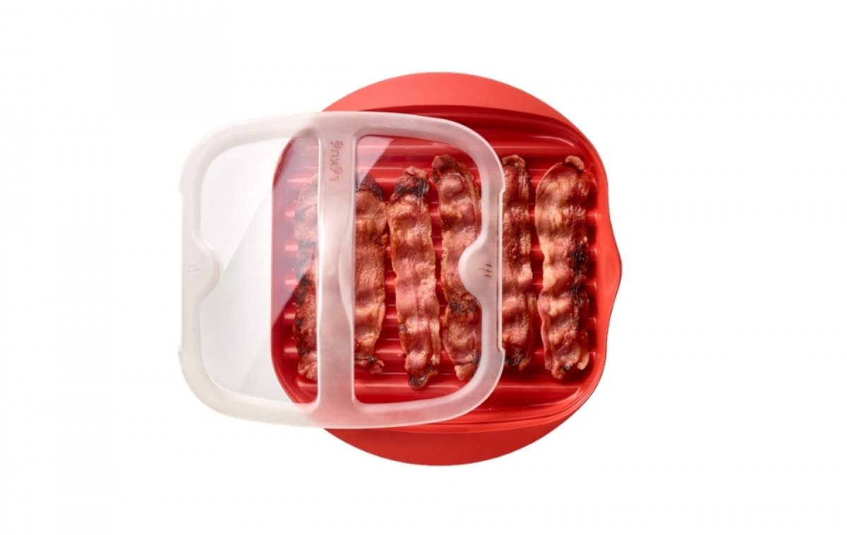 Microwave Bacon Tray in the group Household & Kitchen / Kitchen accessories / Kitchen utensils at Campmarket (83553)