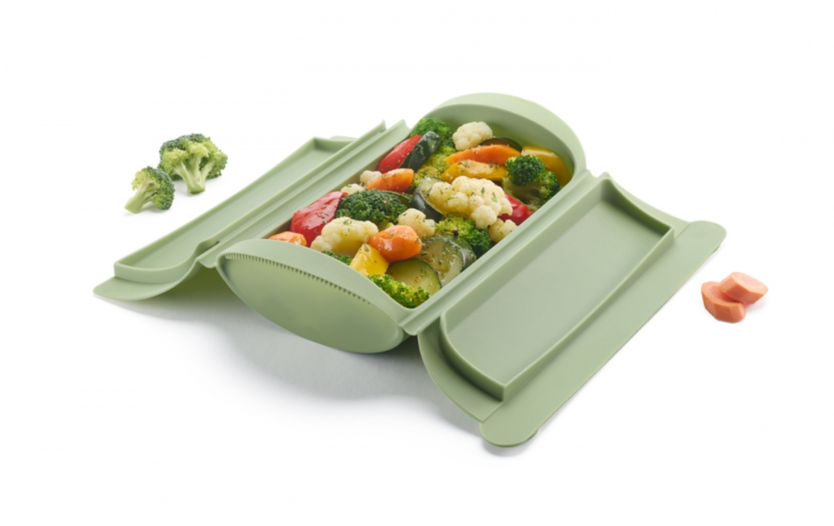 Microwave Steamer for 2 People in the group Household & Kitchen / Kitchen accessories / Kitchen utensils at Campingvaruhuset i Norden AB (83556)