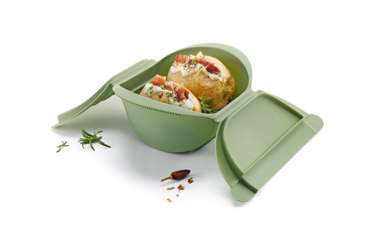 Large Microwave Steamer for 4 People in the group Household & Kitchen / Kitchen accessories / Kitchen utensils at Campmarket (83559)