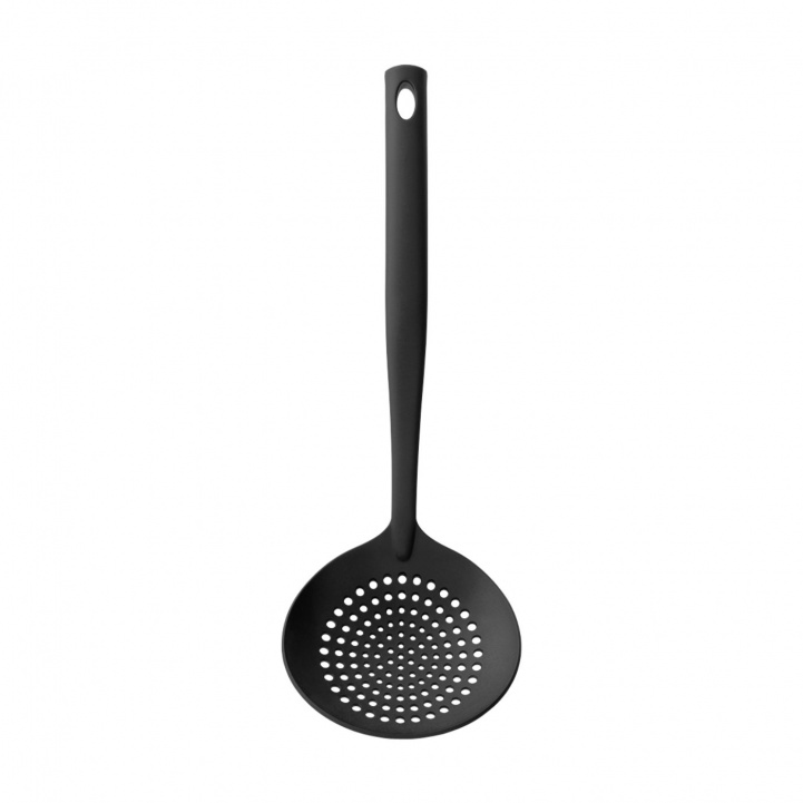 Brabantia Black Line Slotted Spoon/Strainer Spoon Non-Stick in the group Household & Kitchen / Kitchen accessories / Kitchen utensils at Campmarket (83723)