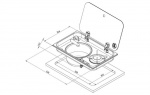 Carbest Hob with Sink Left