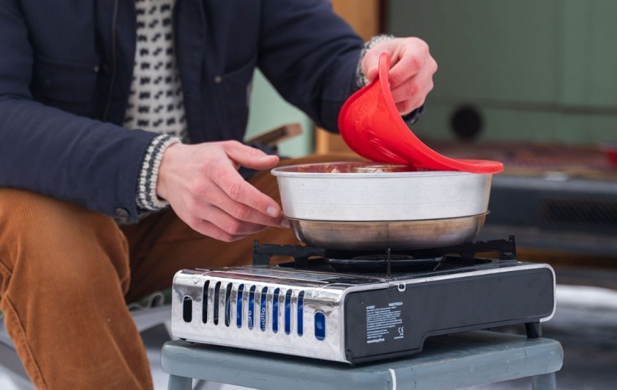 Omnia silicone lid in the group Household & Kitchen / Kitchen accessories / Kitchen utensils at Campingvaruhuset i Norden AB (83759)