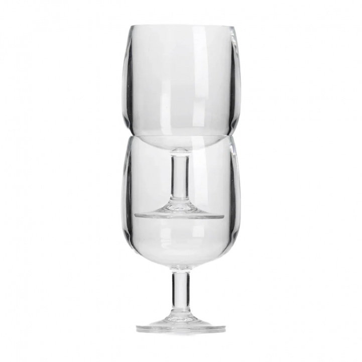 Flamefield Stackable Wine Glasses 2-Pack in the group Household & Kitchen / Serving / Glass & Mugs / Wine glass at Campingvaruhuset i Norden AB (83811)