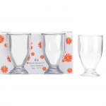 Flamefield Juice Glass Clear 4-Pack