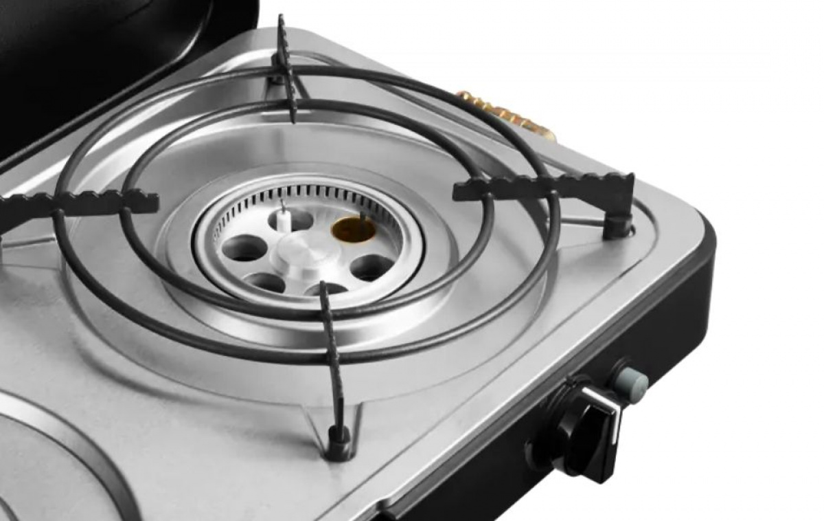 Cadac Gas Stove 2-Cook Turbo FFD Deluxe in the group Household & Kitchen / Kitchen appliances / Gas stove at Campingvaruhuset i Norden AB (83819)