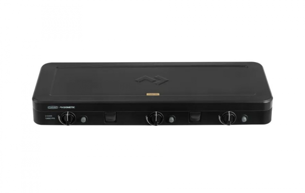 Cadac Gas Stove 3-Cook Turbo FFD Deluxe in the group Household & Kitchen / Kitchen appliances / Gas stove at Campingvaruhuset i Norden AB (83820)